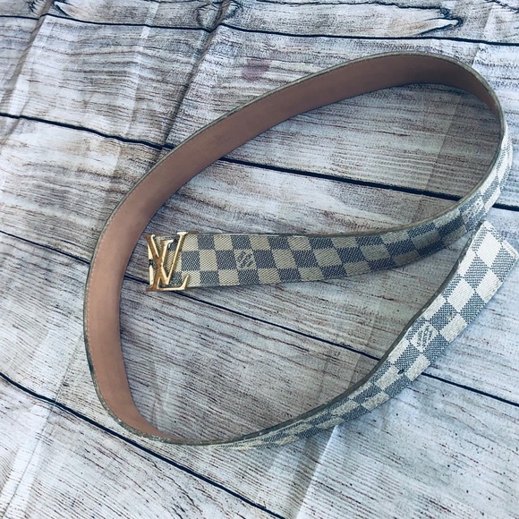 Louis Vuitton Belt 40 in Azur Damier - Picture 6 of 7